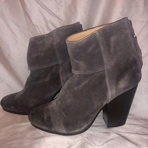 Brand New Rag & Bone Newbury Boots in Asphalt